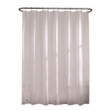 Zenna Home 72 in. H X 70 in. W Frosted Shower Curtain Liner PEVA