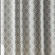 Zenna Home 72 in. H X 70 in. W Green Geometric Shower Curtain Fabric