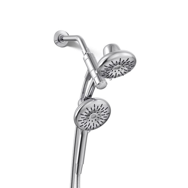 Kohler Bellerose Polished Chrome Plastic 3 settings Showerhead Combo 1.75 gpm