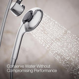 Kohler Bellerose Polished Chrome Plastic 3 settings Showerhead Combo 1.75 gpm