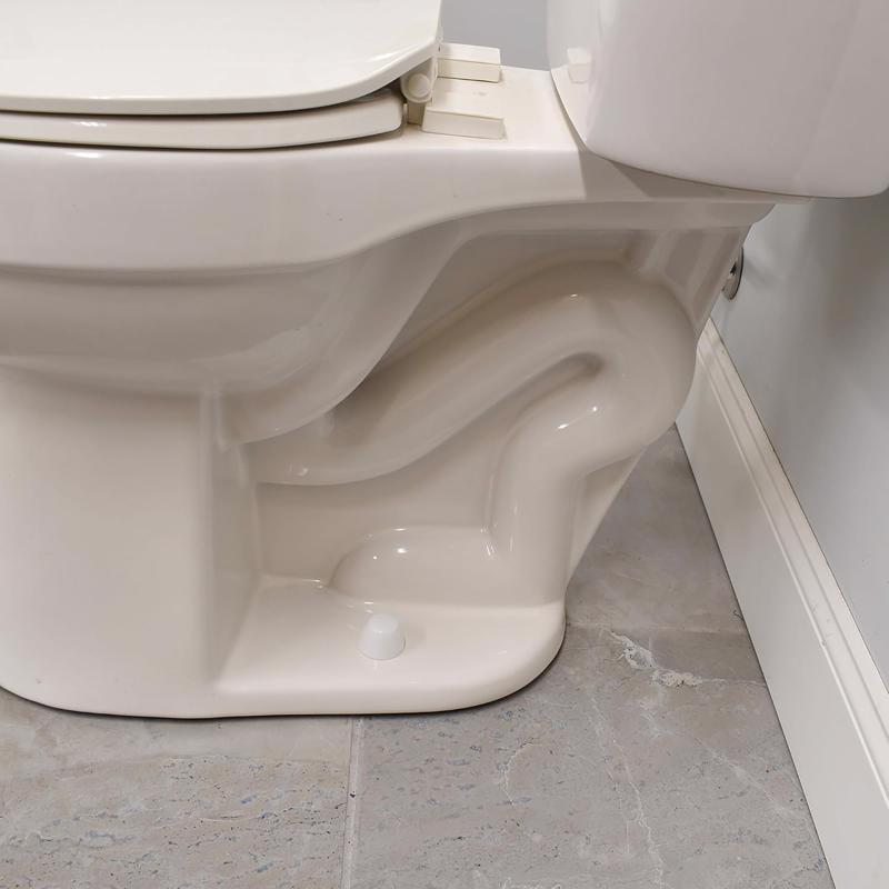 Ace Toilet Bolt Caps White Matte Plastic For Universal