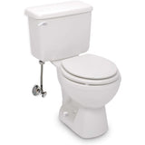 Ace Toilet Bolt Caps White Matte Plastic For Universal