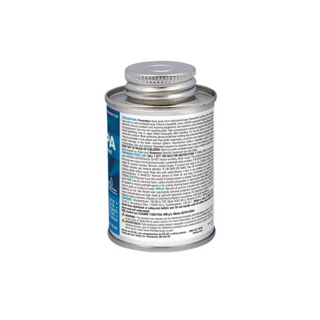 Oatey Blue Solvent Cement For PVC 4 fl. oz.