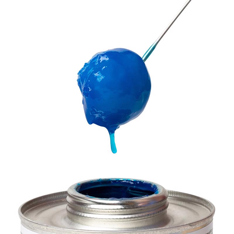 Oatey Blue Solvent Cement For PVC 4 fl. oz.