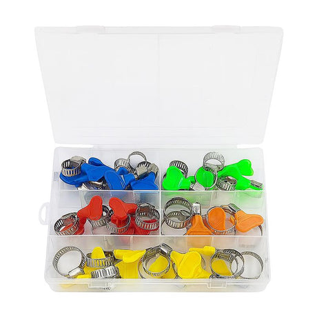 Power Sentry Green Life Distribution 1/4 in. to 1 in. SAE 16 Hose Clamp Stainless Steel Band