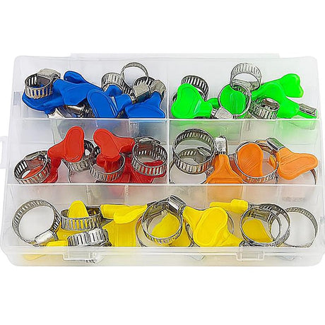Power Sentry Green Life Distribution 1/4 in. to 1 in. SAE 16 Hose Clamp Stainless Steel Band