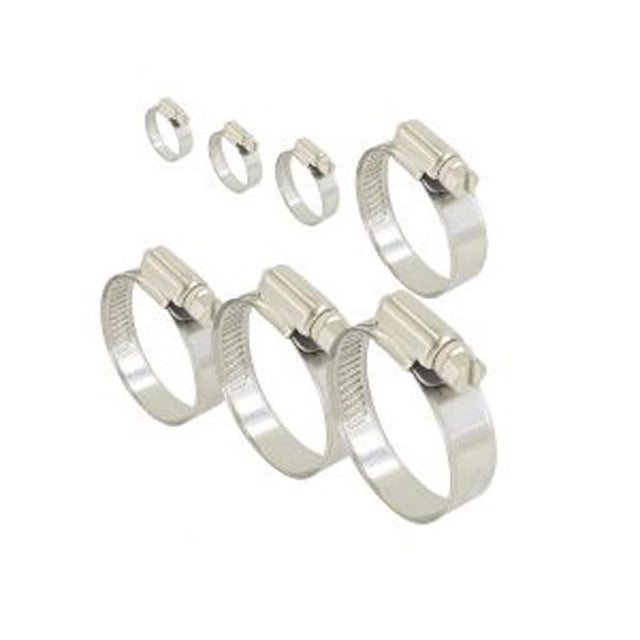 Power Sentry Green Life Distribution 1/4 in. to 4-1/2 in. SAE 16 Hose Clamp Stainless Steel Band