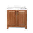 Royal Cabinets Single Oak Amati Bathroom Vanity 30 in. W X 17 in. D X 33.5 in. H