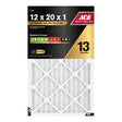 Ace 12 in. W X 20 in. H X 1 in. Polypropylene 13 MERV Pleated Air Filter 1 pk