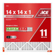 Ace 14 in. W X 14 in. H X 1 in. Polypropylene 11 MERV Pleated Air Filter 1 pk