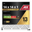 Ace 14 in. W X 14 in. H X 1 in. Polypropylene 13 MERV Pleated Air Filter 1 pk