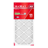 Ace 14 in. W X 30 in. H X 1 in. Polypropylene 11 MERV Pleated Air Filter 1 pk