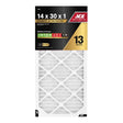 Ace 14 in. W X 30 in. H X 1 in. Polypropylene 13 MERV Pleated Air Filter 1 pk