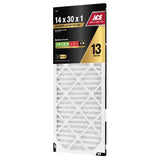 Ace 14 in. W X 30 in. H X 1 in. Polypropylene 13 MERV Pleated Air Filter 1 pk