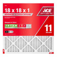 Ace 18 in. W X 18 in. H X 1 in. Polypropylene 11 MERV Pleated Air Filter 1 pk