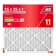 Ace 25 in. W X 25 in. H X 1 in. Polypropylene 11 MERV Pleated Air Filter 1 pk