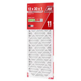 Ace 12 in. W X 30 in. H X 1 in. Polypropylene 11 MERV Pleated Air Filter 1 pk