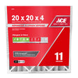 Ace 20 in. W X 20 in. H X 4 in. Polypropylene 11 MERV Pleated Air Filter 1 pk