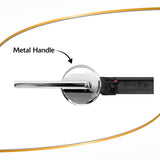 Korky Tank Lever Black/Silver Chrome For Universal