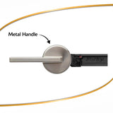 Korky Tank Lever Black/Silver Brushed Nickel For Universal