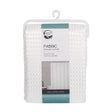 Zenna Home 72 in. H X 70 in. W White Shower Curtain Cotton