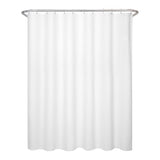 Zenna Home 72 in. H X 70 in. W White Shower Curtain Cotton