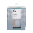 Zenna Home 72 in. H X 70 in. W Blue Shower Curtain Fabric