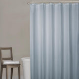 Zenna Home 72 in. H X 70 in. W Blue Shower Curtain Fabric