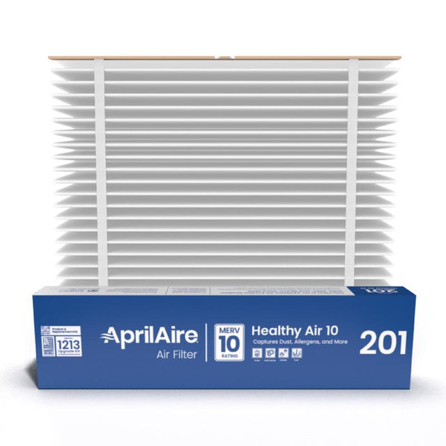 AprilAire 20 in. W X 25 in. H X 6 in. Fiberglass 10 MERV Pleated Air Filter 1 pk