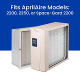 AprilAire 20 in. W X 25 in. H X 6 in. Fiberglass 10 MERV Pleated Air Filter 1 pk