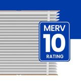 AprilAire 20 in. W X 25 in. H X 6 in. Fiberglass 10 MERV Pleated Air Filter 1 pk