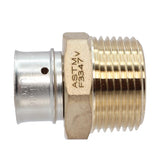 SharkBite PEX Press 3/4 in. Press each X 1 in. D MNPT each Brass Male Adapter