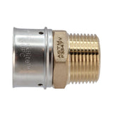 SharkBite PEX Press 1 in. Press each X 3/4 in. D MNPT each Brass Male Adapter