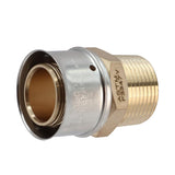 SharkBite PEX Press 1 in. Press each X 3/4 in. D MNPT each Brass Male Adapter