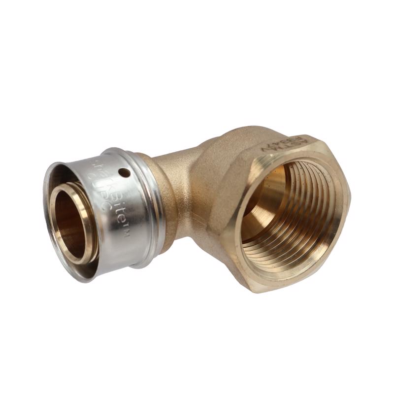 SharkBite PEX Press 3/4 in. Press each X 3/4 in. D FNPT each Brass Elbow