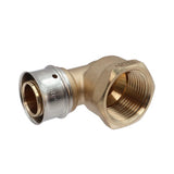 SharkBite PEX Press 3/4 in. Press each X 3/4 in. D FNPT each Brass Elbow