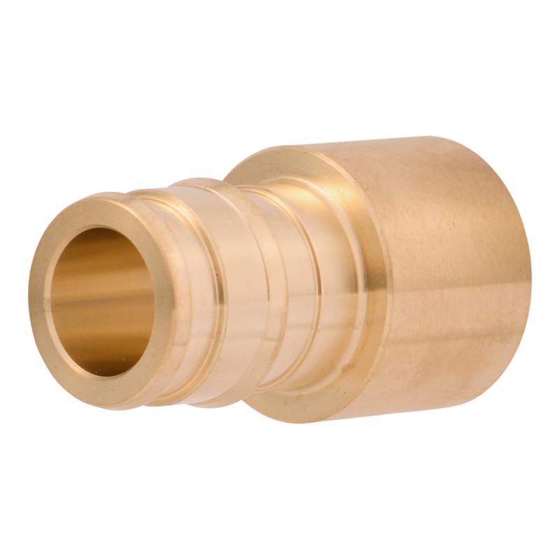 SharkBite PEX-A 1/2 in. Expansion PEX each X 1/2 in. D Sweat each Brass Female Adapter