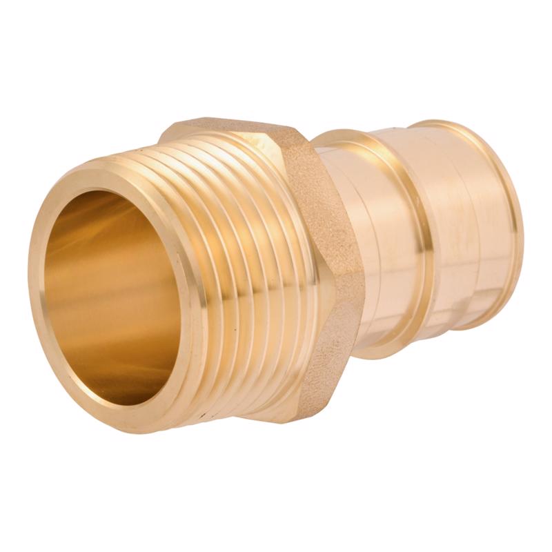 SharkBite Expansion 1 in. Expansion PEX each X 1 in. D MNPT each Brass Male Adapter