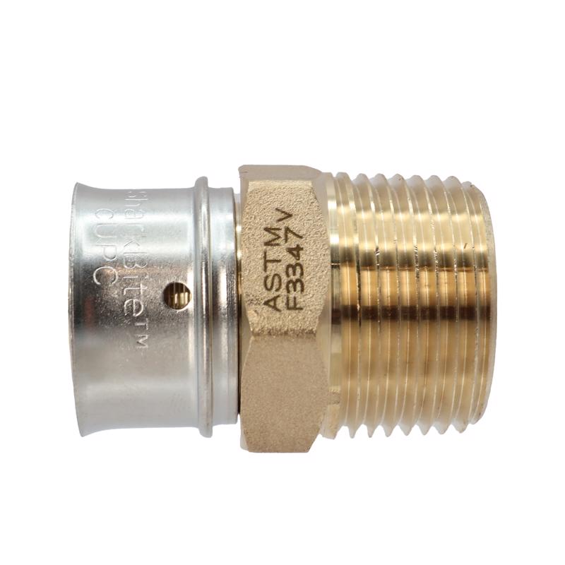 SharkBite PEX Press 3/4 in. Press each X 3/4 in. D FNPT each Brass Female Adapter