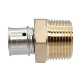 SharkBite PEX Press 1/2 in. Press each X 3/4 in. D MNPT each Brass Male Adapter