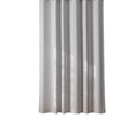 Zenna Home 74 in. H X 71 in. W White Shower Curtain Cotton