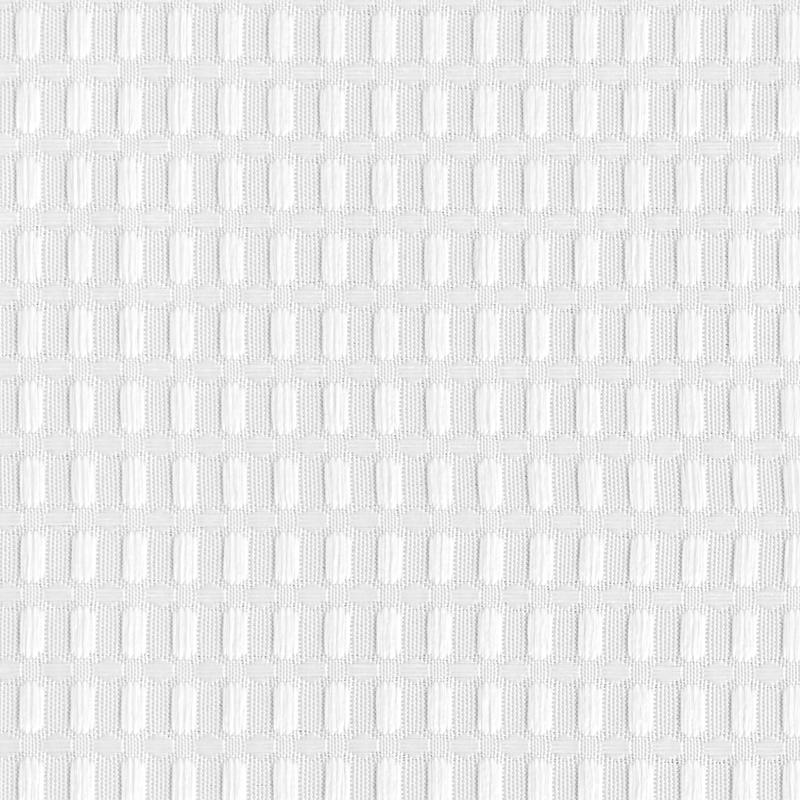 Zenna Home 74 in. H X 71 in. W White Shower Curtain Cotton