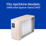 AprilAire 16 in. W X 25 in. H X 6 in. Fiberglass 10 MERV Pleated Air Filter 1 pk