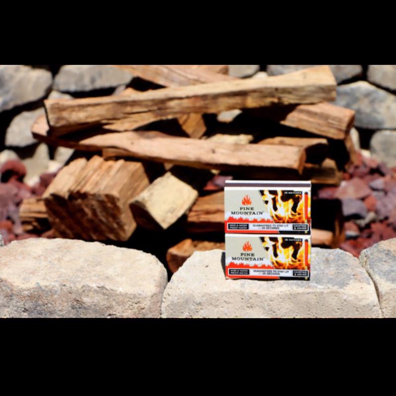 Pine Mountain 3 in. L Matches 25 pc