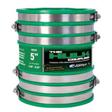 Hulk Fernco 5 in. Push X 5 in. D Push PVC 8 in. Coupling 1 pk