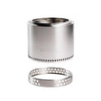 Solo Stove 19.5 in. W Stainless Steel Round Wood Fire Pit with Stand