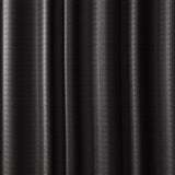 Zenna Home 74 in. H Black Shower Curtain Fabric