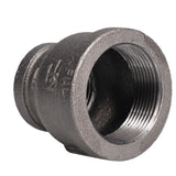 STZ Industries 1-1/2 in. FPT each X 1 in. D FIP Black Malleable Iron Reducing Coupling