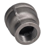 STZ Industries 1-1/2 in. FPT each X 1 in. D FIP Black Malleable Iron Reducing Coupling
