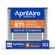AprilAire 20 in. W X 20 in. H X 4 in. Synthetic Fiber 13 MERV Pleated Air Cleaner Cabinet Air Filter
